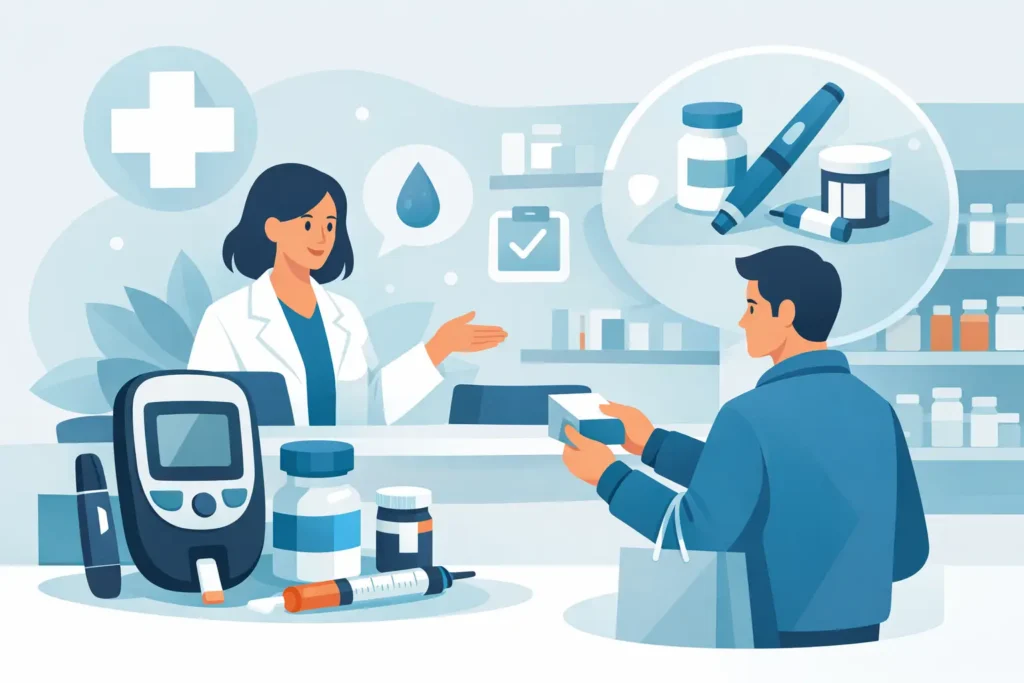 Diabetes Supplies at Pharmacy Made Easier